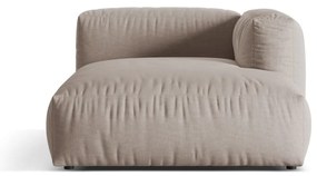 Бежов модул за диван (десен ъгъл) Martina – Micadoni Home