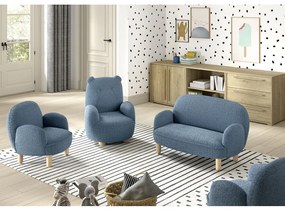 Бежов детски диван от букле 89 cm Rocky – Vipack