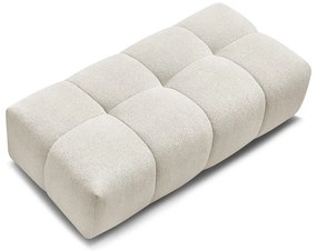 Бяла шенилова табуретка Everest – Bobochic Paris