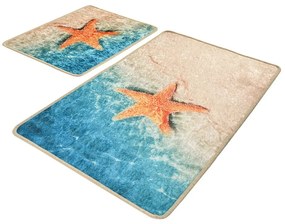 Килими за баня в комплект от 2 бр. 60x100 cm Stella – Foutastic