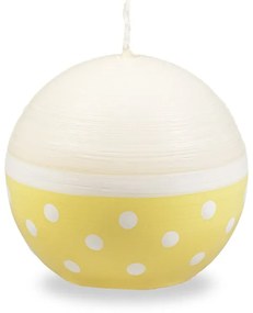 Бяло-жълта свещ, време на горене 22 ч. Sweetness - Unipar