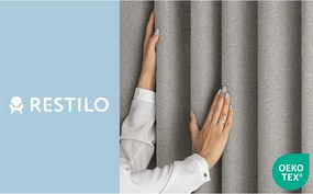 Кафяво-сиво затъмняващо перде 140x250 cm Corita – Restilo