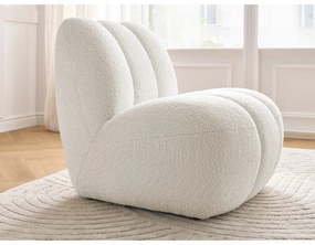 Бяло кресло от прежда с примки от букле Janissaire – Bobochic Paris