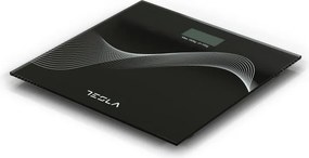 Кантар Tesla BS102B, 180 кг, Дигитален, LCD дисплей, 30х30 см, Черен