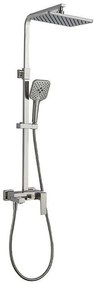 Душ система със смесител, пита, слушалка и шлаух 6891BRUSH NICKEL