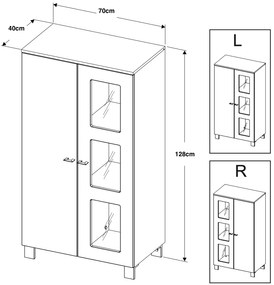 Дисплей шкаф Emmy