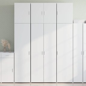 Sonata H Висок шкаф, бял, 80x42,5x249 см, инженерно дърво