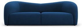 Син кадифен диван 197 cm Santi – Interieurs 86