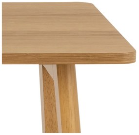 Работна маса от дъб 60x120 cm Barnett – Actona