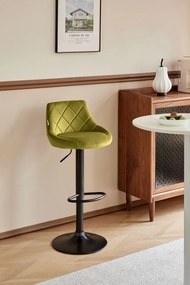 Бар стол Velluto-жълт (2) парчета