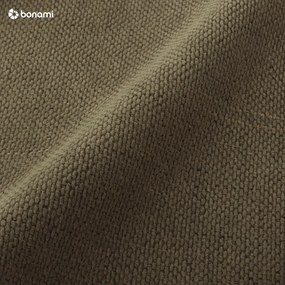 Зелено двойно тапицирано легло с място за съхранение с включена подматрачна рамка 180x200 cm Lupine – Micadoni