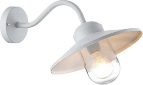 Elstead  KLAMPENBORG-WHT- Външно осветително тяло KLAMPENBORG 1xE27/60W/230V IP44 бяло