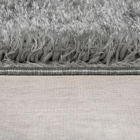 Сив килим от рециклирани влакна 80x150 cm Velvet – Flair Rugs