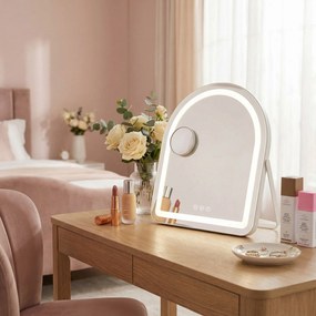 Огледало LED GLAM White 40x45cm