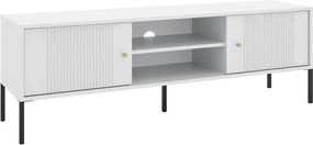 Маса за телевизор LUE бяла/черна