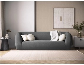 Сив диван от плат букле 230 cm Essen - Cosmopolitan Design