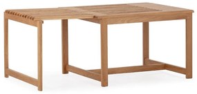 Масичка за кафе от масивен дъб в естествен цвят 60x70 cm Unai – MOME