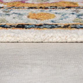 Жълт вълнен килим 170x120 cm Dahlia - Flair Rugs