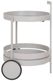 Метална маса за сервиране на колелца 40x49,5 cm Beja – House Nordic