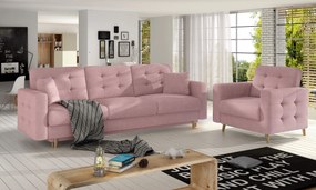 Комплект дивани Amelion-Pink
