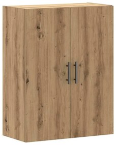 857295 vidaXL Стенни шкафове, дъб артизан, 69,5x34x90 см