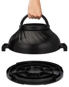 Мултикукър Instant Pot Pro Crisp + Air Fryer 140002701, 1500 W, 7.6 л, 11 програми, Кошница Air Fryer, LCD дисплей, Черен