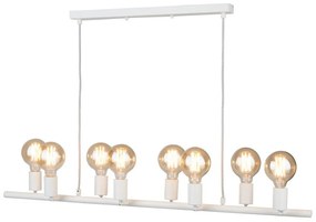 Бяло висящо осветително тяло Miami - it's about RoMi