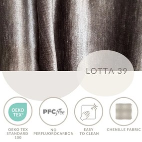 Кафяво тапицирано двойно легло с място за съхранение с включена подматрачна рамка 200x200 cm Aruba L – Maison de Rêve