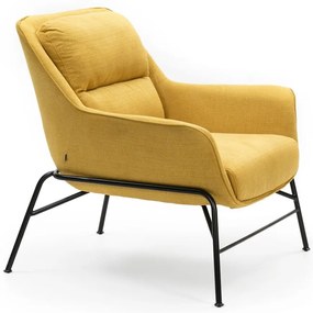 Жълт фотьойл Sadira - Teulat