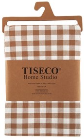 Памучна покривка за маса 150x150 cm Gingham – Tiseco Home Studio