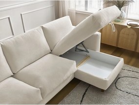 Бежов ъглов диван Cocoone – Bobochic Paris