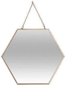 Сет огледалa atmosphera Leny, 20/25/30 cm, 3 бр - Златен