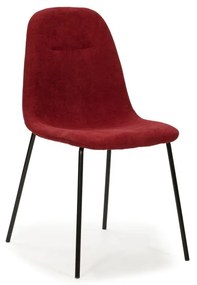 Червени трапезни столове в комплект от 4 бр. Renne – Marckeric