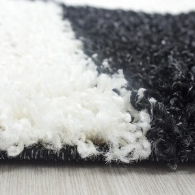 Черно-бял килим 160x230 cm Life – Ayyildiz Carpets