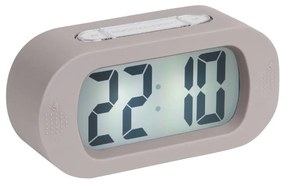 Сив гумиран будилник Gummy - Karlsson