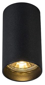 Интелигентен модерен спот черен Вкл. WiFi GU10 - Tuba