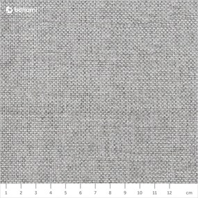 Светлосиво боксспринг легло с място за съхранение 180x200 cm Ruby – Maison de Rêve