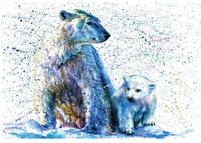 Тапет – Полярни мечки