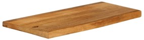 370563 vidaXL Плот за маса, жив ръб, 90x20x3,8 см, масивно дърво манго