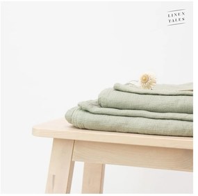 Зелена ленена кърпа 30x30 cm - Linen Tales