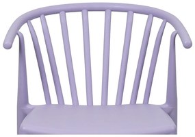 Пластмасов градински стол в цвят лавандула Capri – Bonami Essentials