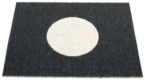 Черно-бял килим за открито и закрито 70x90 cm Vera Black – Pappelina