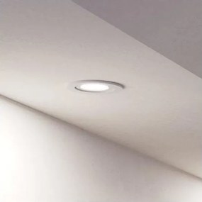 Eglo 902247 - LED вградено таванно точково осветително тяло BARRANCO 1xGU10/4,5W/230V IP44 бяло