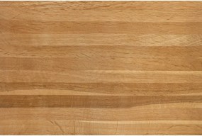 Стол от масивен дъб в естествен цвят Vander – White Label