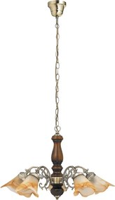 Rabalux Rustic 3 Полилеи IP20 E14 5x MAX 40W 7095