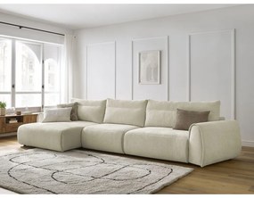 Бежов ъглов диван Aden – Bobochic Paris