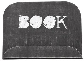 Черна метална стойка за книги - LABEL51