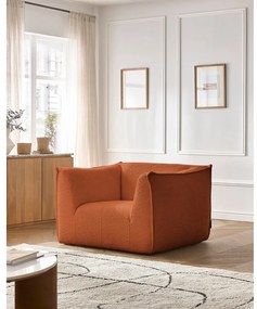 Оранжево кресло от прежда с примки от букле Giorgia – Bobochic Paris