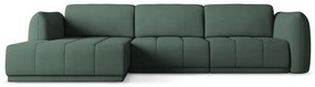 Зелен ъглов диван (ляв ъгъл) Hoku – Makamii