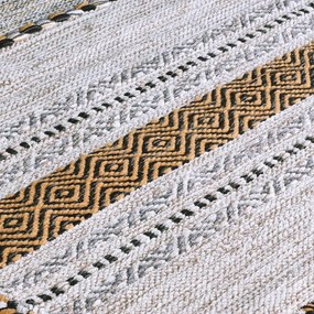 Бежов памучен килим , 70 x 140 cm Antique Kilim - Webtappeti